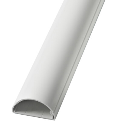 25 cm 20 mm x 10 mm weiß Koaxialkabel Kanal Leitung Abdeckung AV TV Ethernet Wand