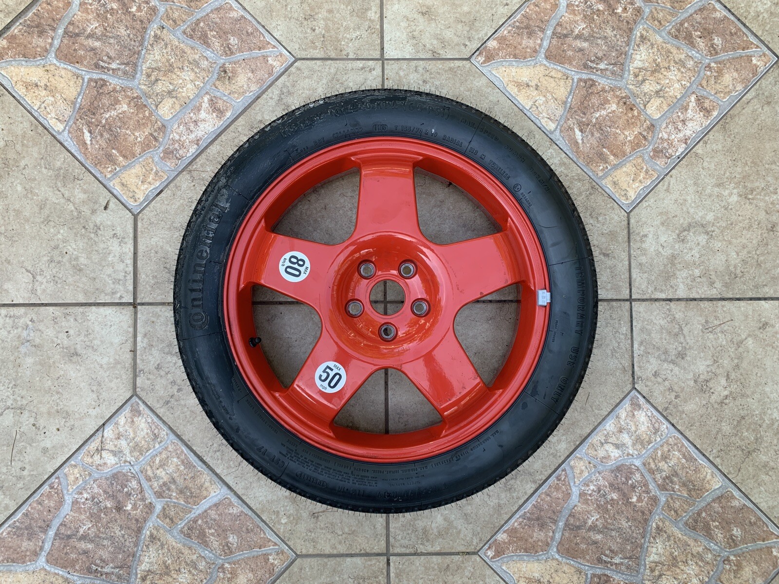 Bentley Continental GT 2005-2009 Spare tire