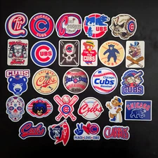 Chicago Cubs Vinyl Stickers MLB Baseball Wrigley Field Cubbies The Chi Sports