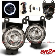 Halo Projector Fog Lights Clear Bumper Fits 99-06 Gmc Sierra 1500 C3 Halo Projector Fog Lights Clear Bumper Fits 99-06 Gmc Sierra 1500 C3