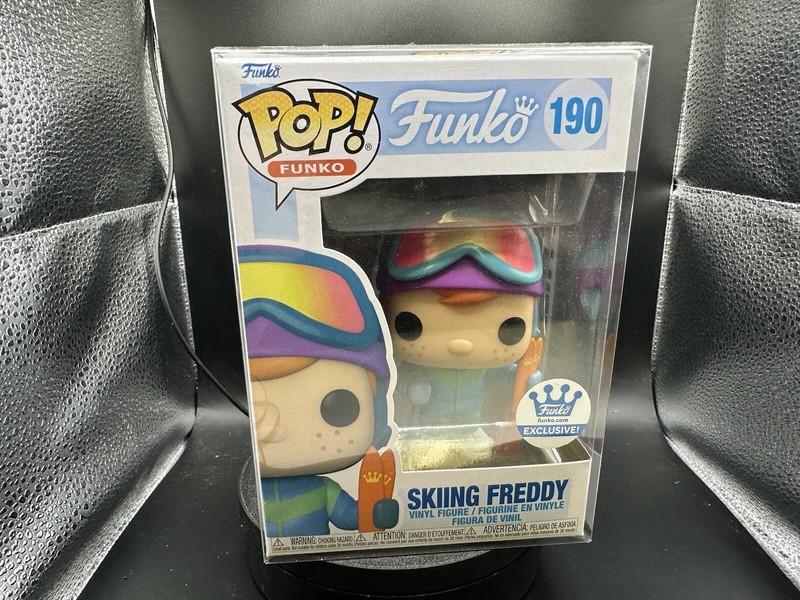 Funko Pop! Vinyl: Freddy Funko - Skiing Freddy - Funko Web (FW) (Exclusive) #190