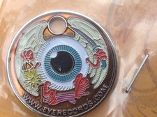 WINGED EYEBALL W/Lantern  Sword trans orange - RARE LIMITED EDITION PATHTAG V3