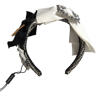 Dolce & Gabbana Multicolor Crystal Embellished Diadem Women\'s Headband Dolce & Gabbana Multicolor Crystal Embellished Women  main image 4