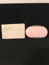 MARY KAY REFILLABLE PINK COMPACT WITH MIRROR 4-3/4" NEW IN BOX 4904