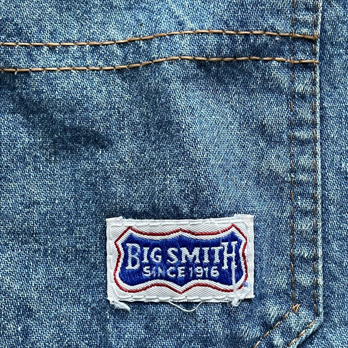 Vintage 70s Big Smith Mens 2XL Faded Blanket Lined Denim Vintage 70s Big Smith Mens 2XL Faded Blanket Lined Denim
