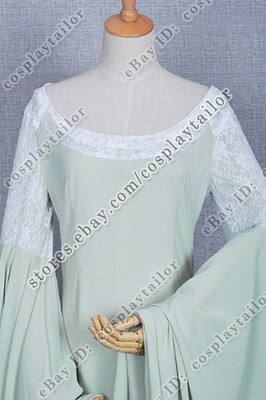 The Lord of The Rings Arwen Dress Cosplay Movie Cosplay for Women's Adults Halloween Performance Party
