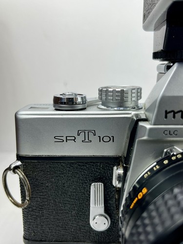 Minolta SRT 101 Camera With 50mm Lens Accessories - Picture 3 of 19