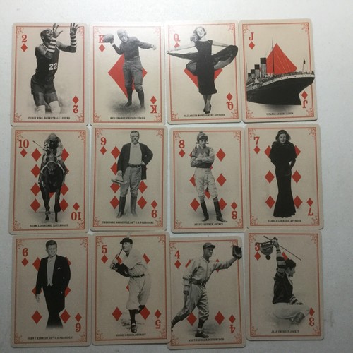 2013 PANINI GOLDEN AGE 54 Card Amazing Playing Deck (MLB, Actress, Boxing, etc) - Picture 5 of 6