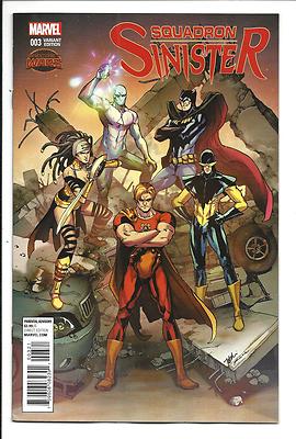 Squadron Sinister # 3 Marvel Manga Variant Cover Takeshi Miyazawa (2015) NM New