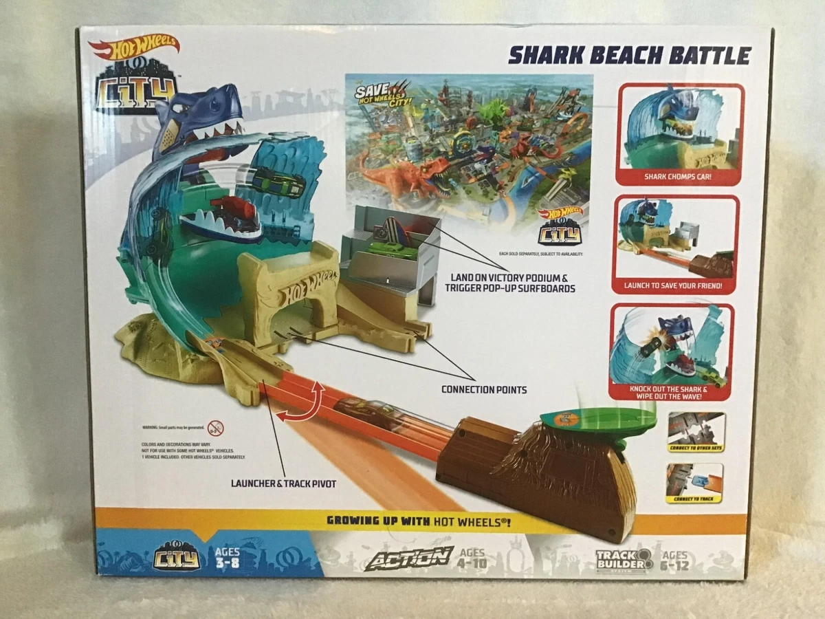 Hot Wheels City Shark Beach Battle