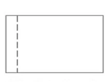 Perforated Shrink Wrap Bands  - bag of 50 - pick your size