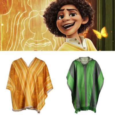 Encanto Camilo Bruno Cosplay Costume Cloak Halloween Outfit Carnival ...