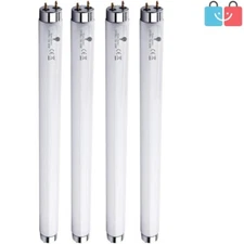 Long-lasting 10W T8 UV Bulbs - 4 Pack Bug Zapper Replacement for 20W Zappers