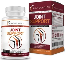 Glucosamine Chondroitin MSM Joint Supplements for Men & Women Pain Relief 90 Cap