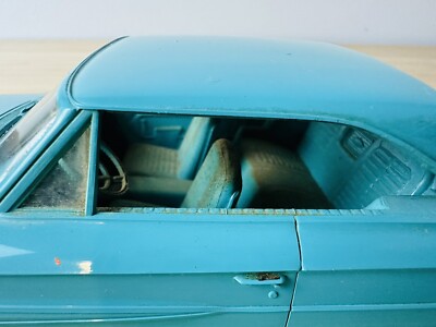 Vintage 1964 FORD GALAXIE 500 XL PROMO DEALER CAR 2DR Hardtop Aqua