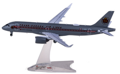 1:200 Herpa TRANS-CANADA AIR LINES AIRBUS A220-300 Aircraft Diecast Plane Model