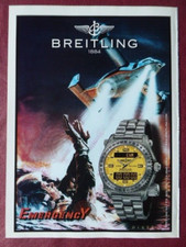 4/1998 PUB WATCH BREITLING WATCH EMERGENCY SAR SEA RESCUE V-22 ORIGINAL AD