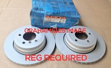 BRAKE DISCS X2 324mm REAR FITS BMW 7 SERIES 730i Li FROM 2005 ATE 24.0120-0217.1