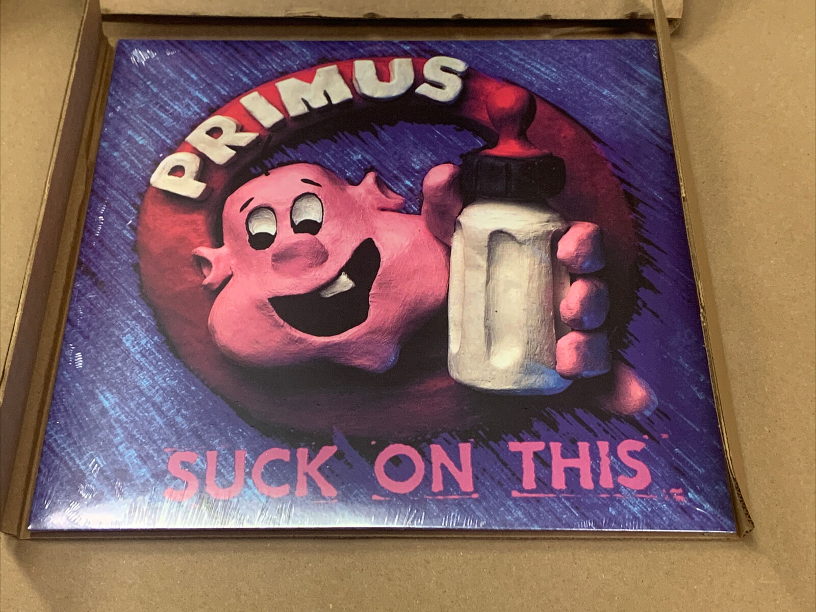 Primus  Suck On This Ruby Red Color Vinyl LP Record Limited to 400