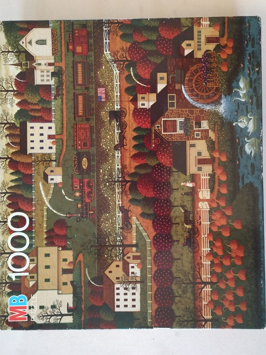 希少 チャールズ・ワイソッキー 置時計 HONEY PUMPKIN VALLEY Charles Wysocki's VTG 