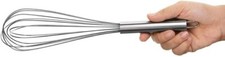 Vogue K546 schwerer Schneebesen, 30 cm lang, Edelstahl, kunststoffversiegelt