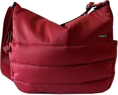 Hedgren Women's Delaney Hobo Bag Vineyard Wine $80
