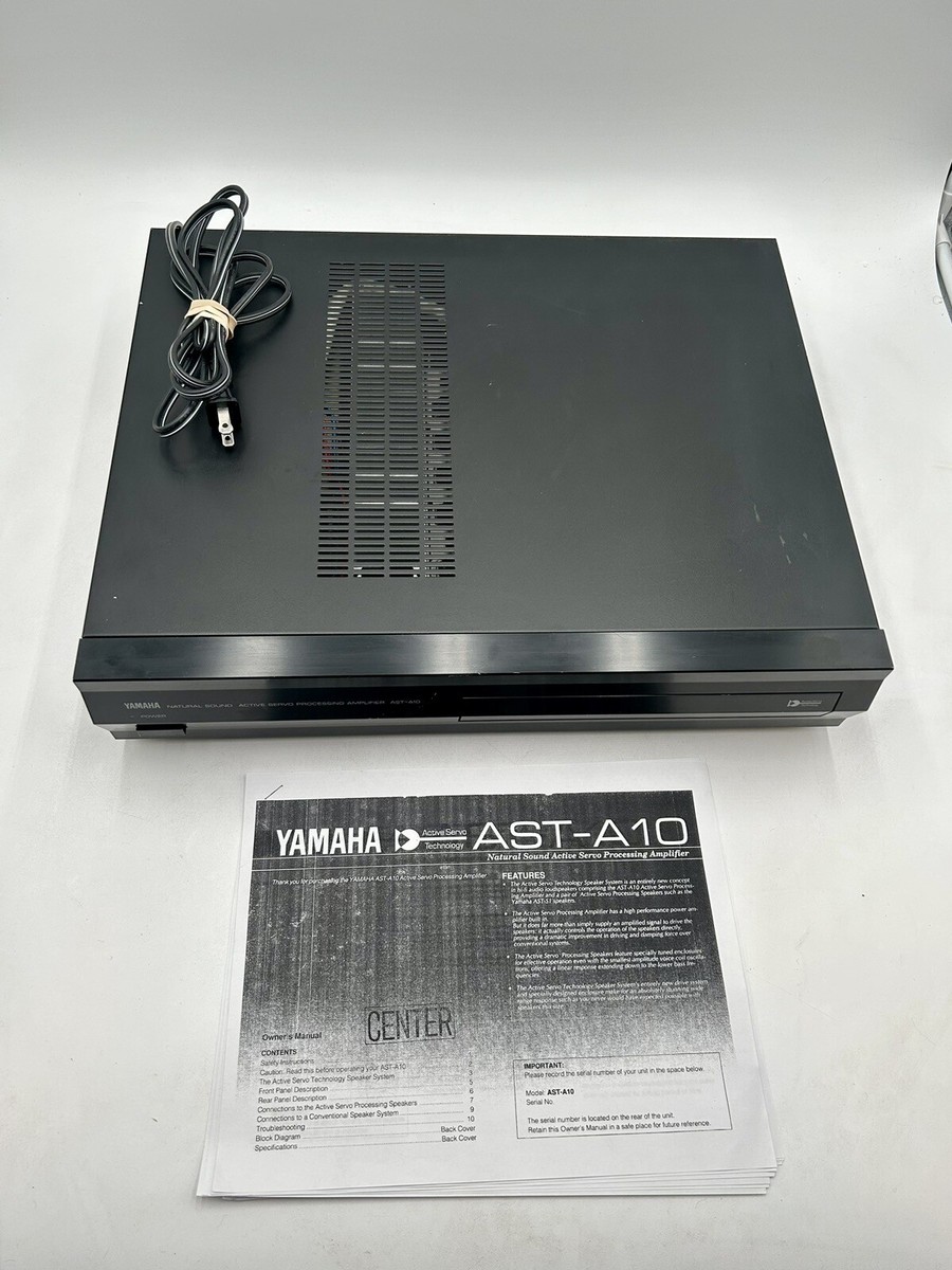 YAMAHA パワーアンプ AST-A10 ヤマハ　ast-k01 YAMAHA AST-A10の仕様 ヤマハ