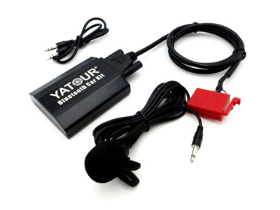 Bluetooth 5.2 AUX Adapter passend für Mercedes C CL CLK SLK S E  Freisprechanlag