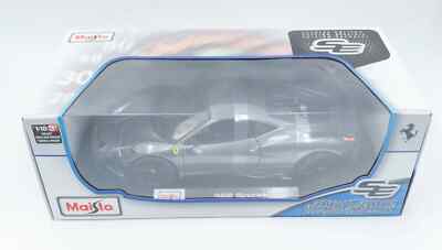 Maisto 1:18 Special Edition Diecast - Ferrari 458 Speciale Gray