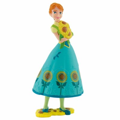 Frozen Fever Anna bullyland cake topper figure toy figurine disney RETIRED toys