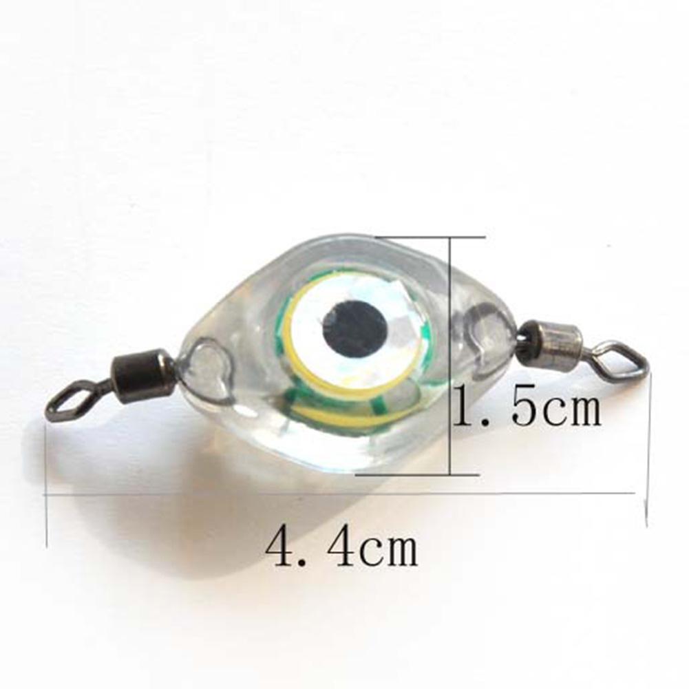 LED Attracting Fish Light Eye Shape Fishing Lure Light for Underwater