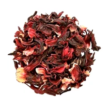 Hibiscus Flower Petals Organic Cut Tea 16oz / Bulk Wholesale Fresh from Farm