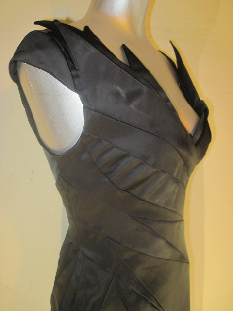 karen millen origami pencil dress