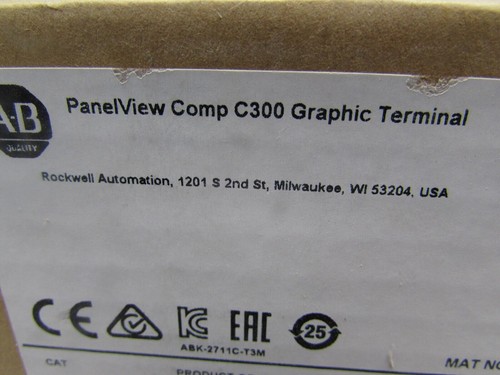 NEW FACTORY SEALED ALLEN BRADLEY 2711C-T3M PanelView C300 2711CT3M - Picture 3 of 7