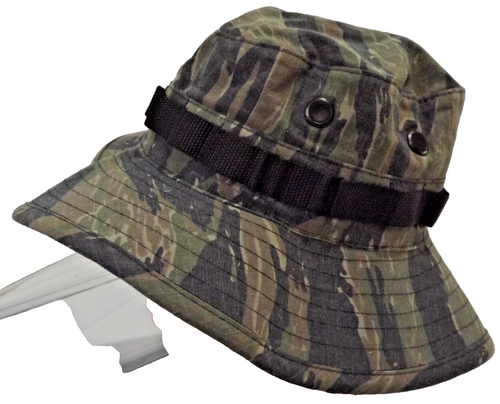 Sombrero estilo Propper Int USGI sol clima cálido Boonie tigre rayas camuflaje talla 7 - Imagen 11 de 18