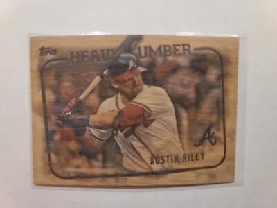 2023 Topps Series 2 Heavy Lumber SSP Case Hit Austin Riley #HL-28 