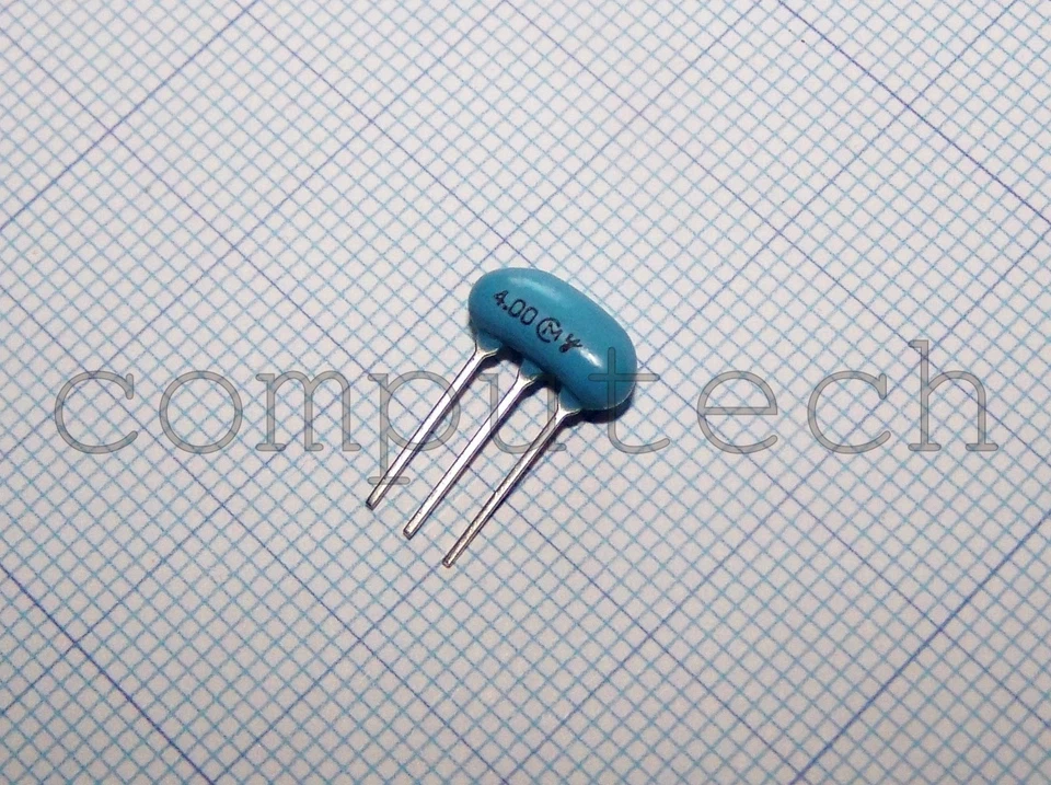 2 pezzi Risonatore Ceramico Murata 4 MHz CSTLA4M00G55-A0 3 pin  - Bild 1 von 1