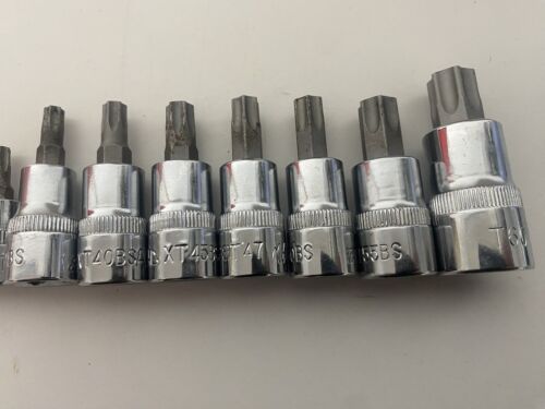 Mac Tools Set di Prese Torx T8-T60 Unità Mista Standard Torx Set 13pz - Foto 12 di 12