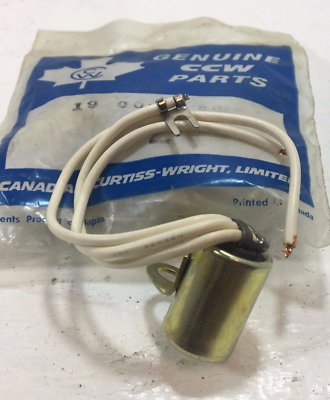 #ad CCW Kec340 Model S Condenser With White Lead Wires New In The Package OEM Part $18.00