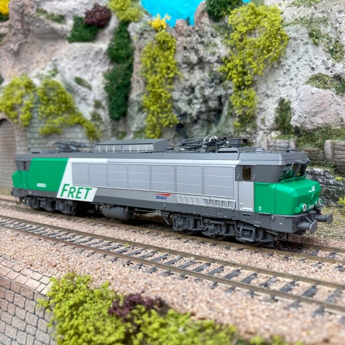 Locomotive électrique CC6553 fin des déraillements sur réseau 3R Sncf