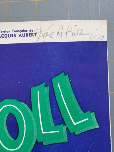 Muñeca de papel partituras 1943 Poupee Coquette Sinatra canadiense inglés francés - Imagen 3 de 6