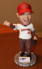 Aaron Barrett 2021 Harrisburg Senators bobblehead Washington Nationals
