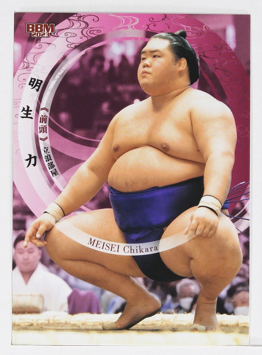 MEISEI CHIKARA (Maegashira) - 2023 BBM Sumo Wrestling