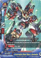 Buddyfight TCG card H-EB01/0031EN R Unmovable Steel Mech, Ganzallar Miracle Imp
