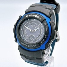 CASIO G-SHOCK G-315RL Watch Analog Blue Black Rare Vintage Japan Edition