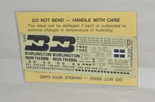 HO scale decals Herald King H-414 Burlington Northern RR PS covered hopper