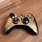 Pristine Xbox 360 Gold Controller Metallic Limited Edition - Tested — photo 2
