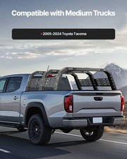 New Overland Truck Bed Rack, 49.2-67.9 in Width, AdjNewtable Overland Bed Cargo