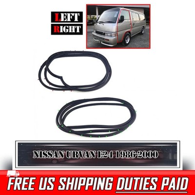 Fit Nissan LH RH Door Rubber Seal Weatherstrip Seal For Urvan Caravan E24 19