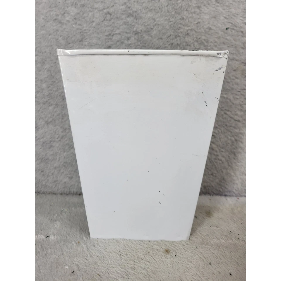 Par de cubos de hojalata con cara de fantasma blanco decoración de Halloween Foto 4 de 4